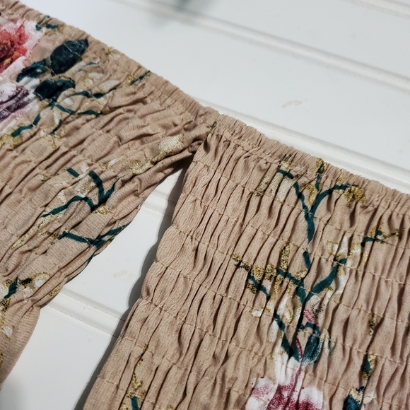 NWT Smocked Floral off shoulder maxi sundress beach dress - Picture 7 of 7